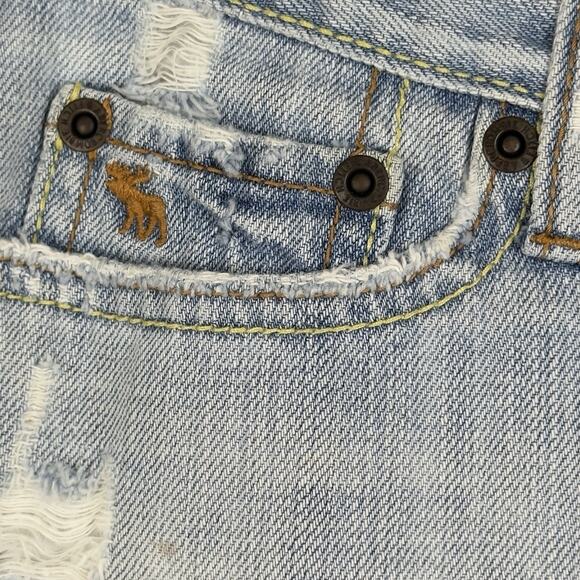 Abercrombie & Fitch Y2K Low-Rise Micro Shorts Size 2 – Ultra Short, Trendy - Picture 7 of 12
